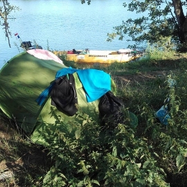 Górnik i fryzjerka płyną do Paryża foto_30