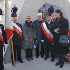 Odsłonięcie tablicy pamiątkowej KWK Katowice 30.10.2014 r. foto_7