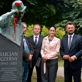 Popiersie Lucka Czernego w Galerii